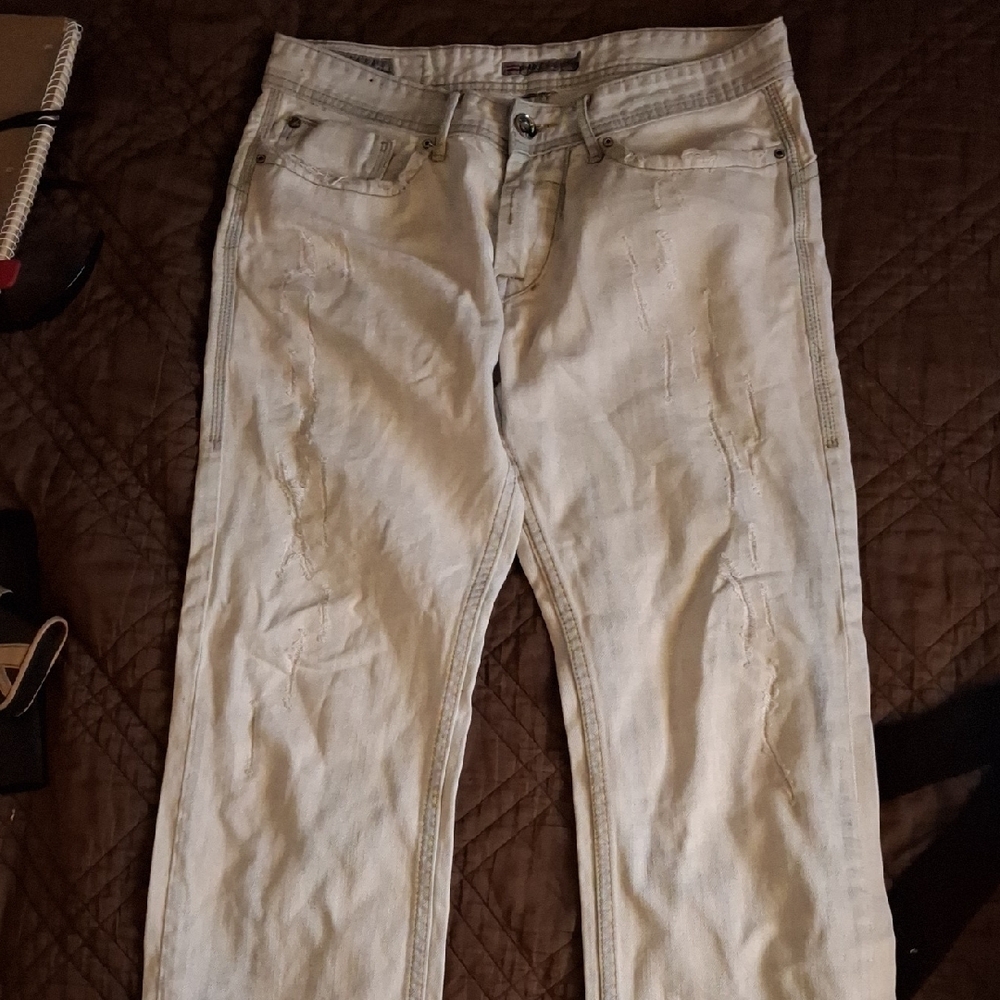 Men's Light Gray Jeans